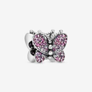 Pandora Pink Pav Butterfly Charm